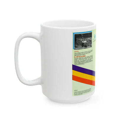 EL JUES DE LA SOGA (VHS COVER) - White Coffee Mug-Go Mug Yourself