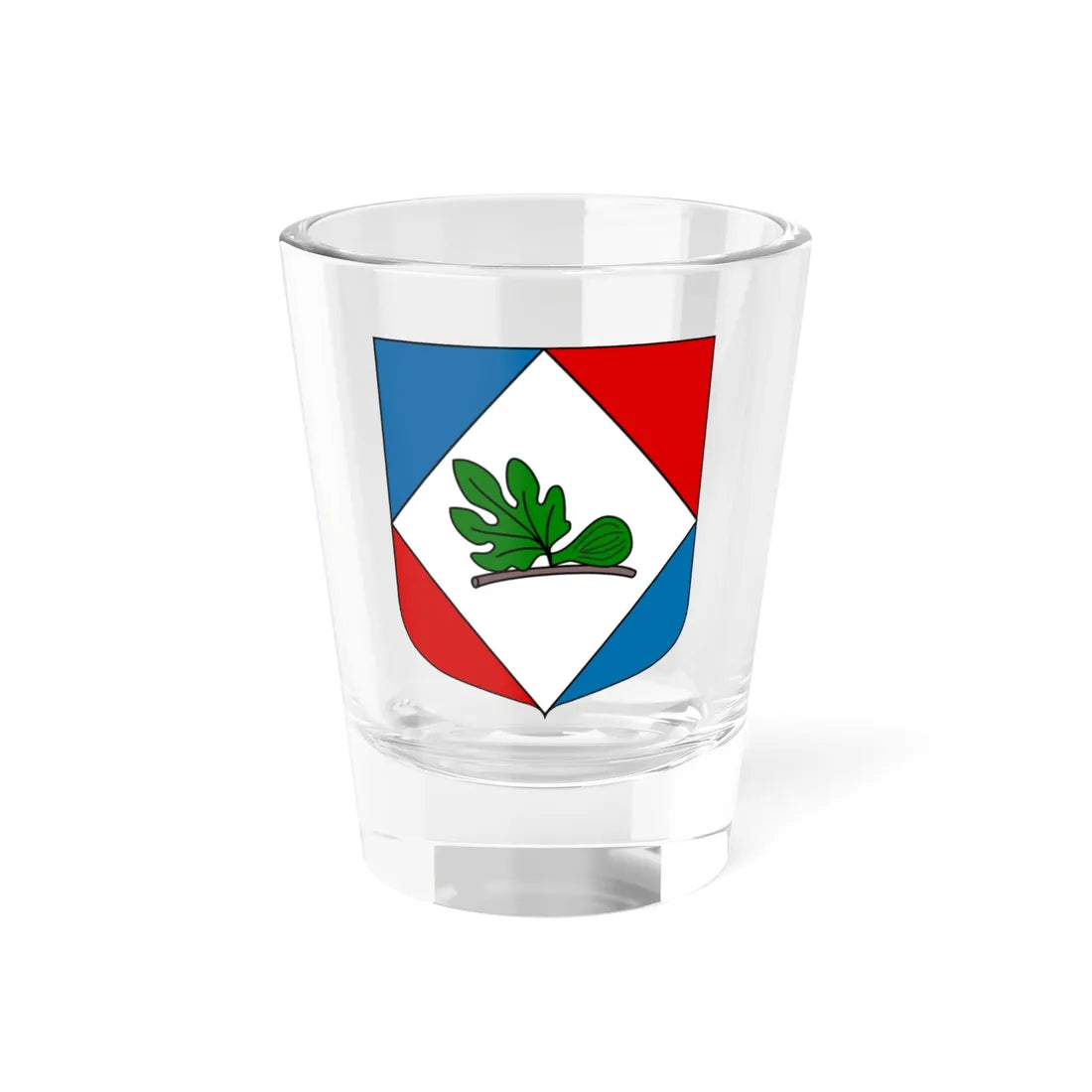 El Kerma Coat of Arms French Algeria (Algeria) (Coat of Arms) Shot Glass 1.5oz 1.5oz - Go Mug Yourself