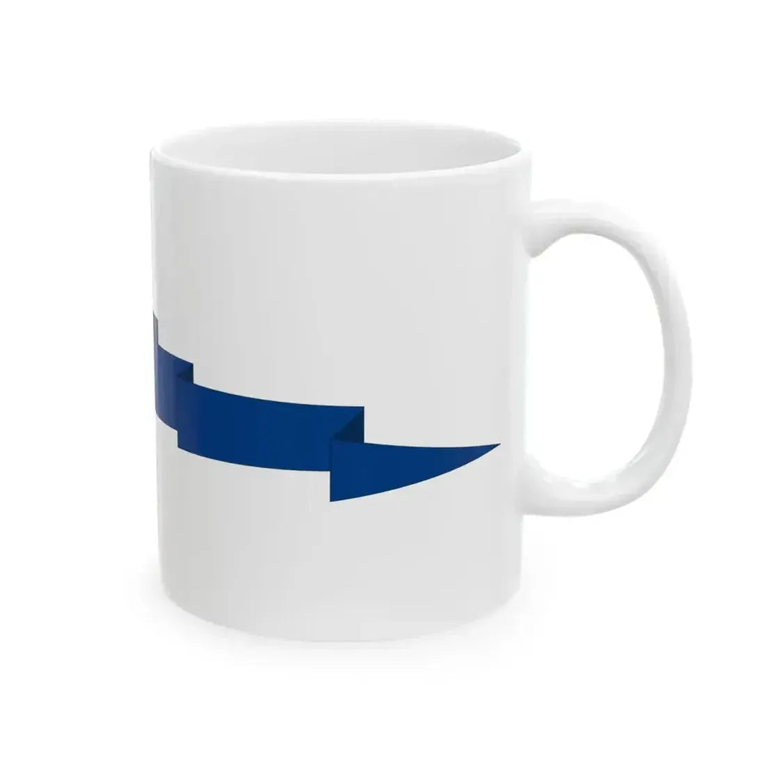EL Naval Masthead pennant (Greece) White Coffee Mug - Go Mug Yourself