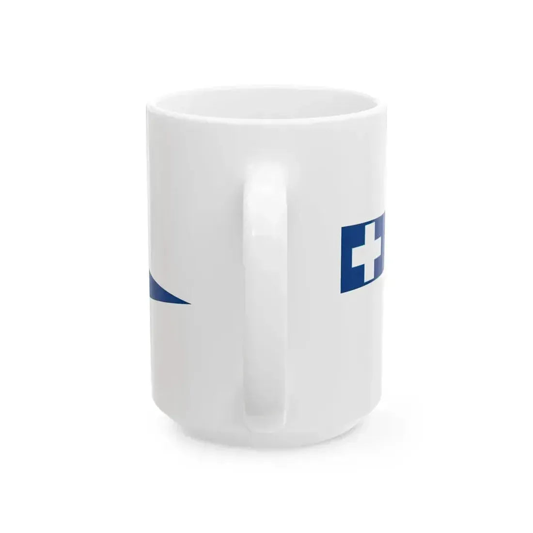 EL Naval Masthead pennant (Greece) White Coffee Mug - Go Mug Yourself