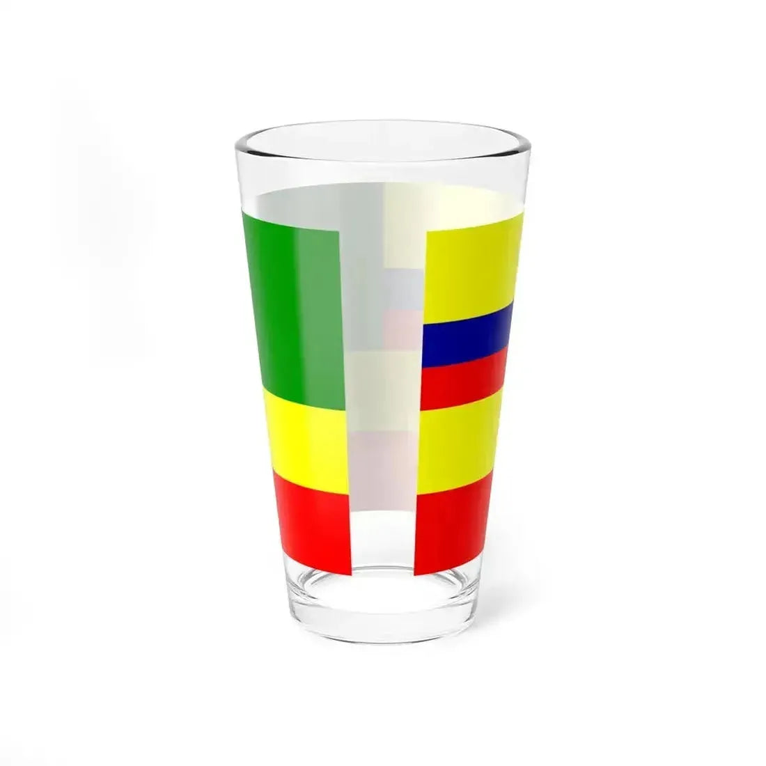El Oro Flag (Ecuador) Pint Glass 16oz - Go Mug Yourself