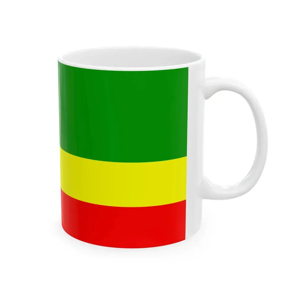 El Oro Flag (Ecuador) White Coffee Mug - Go Mug Yourself
