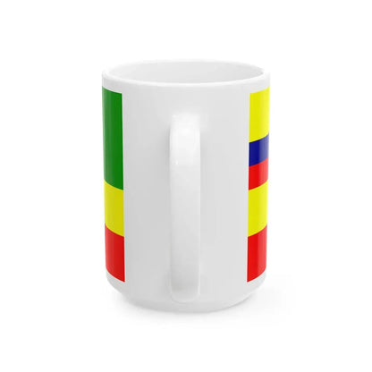 El Oro Flag (Ecuador) White Coffee Mug - Go Mug Yourself