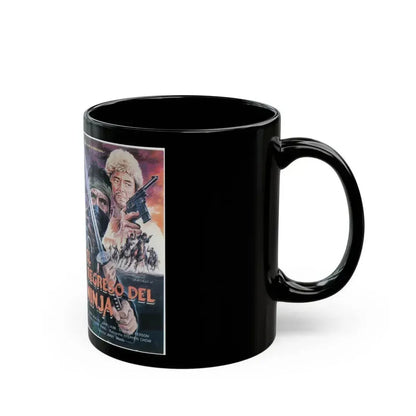EL REGRESO DEL NINJA (VHS COVER) - Black Coffee Mug - Go Mug Yourself