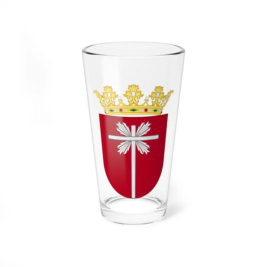 EL seibo old shield (Dominica) (Coat of Arms) Pint Glass 16oz 16oz - Go Mug Yourself