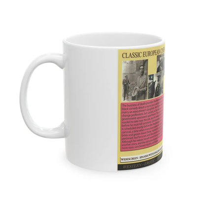 EL VERDUGO (VHS COVER) - White Coffee Mug-Go Mug Yourself