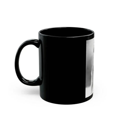 Elaine Stewart #101 (Vintage Female Icon) Black Coffee Mug - Go Mug Yourself
