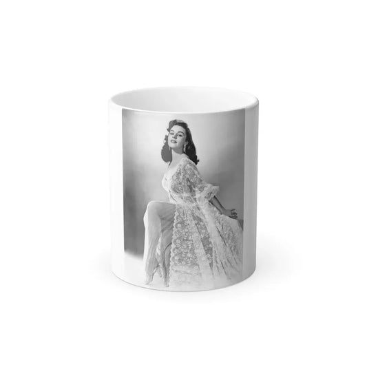 Elaine Stewart #101 (Vintage Female Icon) Color Changing Coffee Mug 11oz - Go Mug Yourself