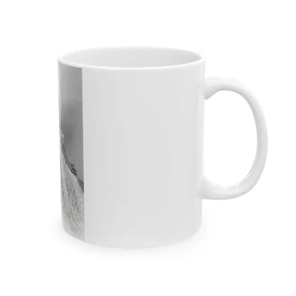 Elaine Stewart #101 (Vintage Female Icon) White Coffee Mug - Go Mug Yourself