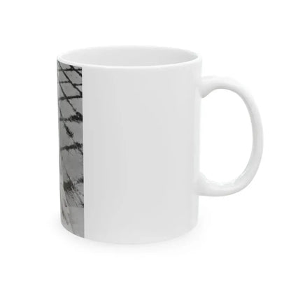 Elaine Stewart #112 (Vintage Female Icon) White Coffee Mug - Go Mug Yourself