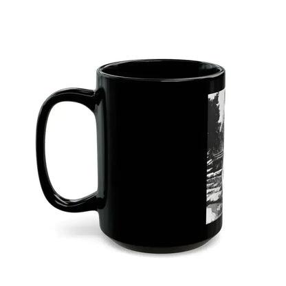 Elaine Stewart #113 (Vintage Female Icon) Black Coffee Mug - Go Mug Yourself