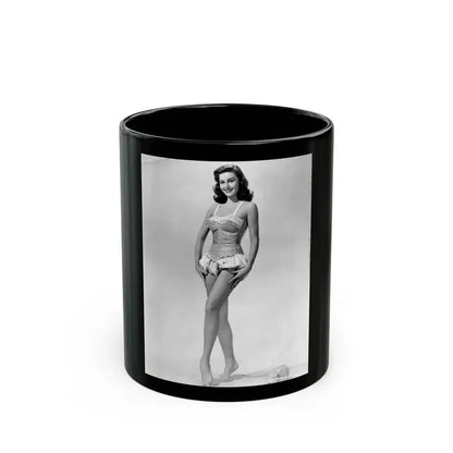 Elaine Stewart #115 (Vintage Female Icon) Black Coffee Mug 11oz - Go Mug Yourself