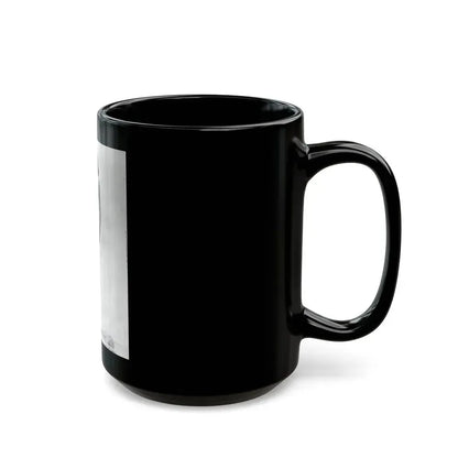 Elaine Stewart #115 (Vintage Female Icon) Black Coffee Mug - Go Mug Yourself
