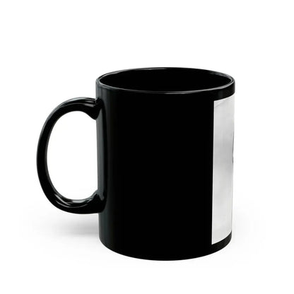 Elaine Stewart #115 (Vintage Female Icon) Black Coffee Mug - Go Mug Yourself
