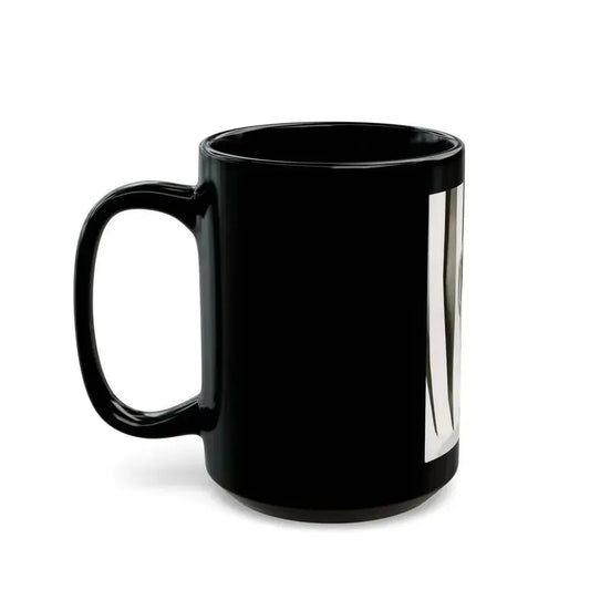 Elaine Stewart #117 1 (Vintage Female Icon) Black Coffee Mug - Go Mug Yourself