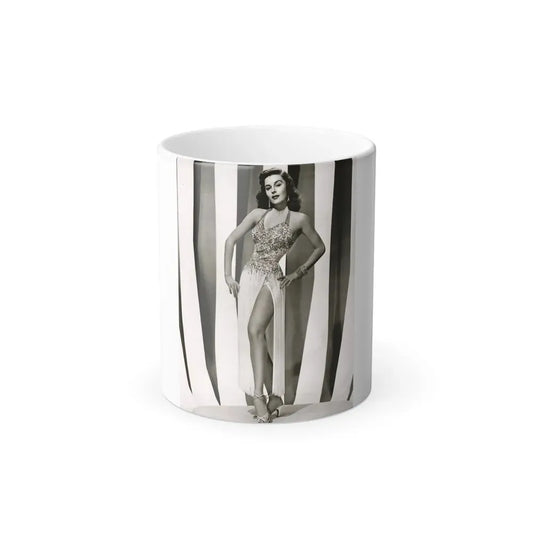Elaine Stewart #117 1 (Vintage Female Icon) Color Changing Coffee Mug 11oz - Go Mug Yourself