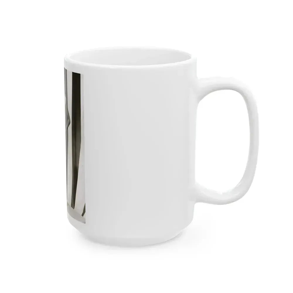 Elaine Stewart #117 1 (Vintage Female Icon) White Coffee Mug - Go Mug Yourself