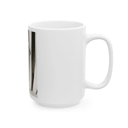 Elaine Stewart #117 1 (Vintage Female Icon) White Coffee Mug - Go Mug Yourself