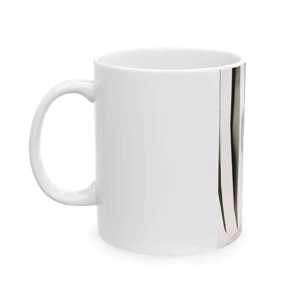 Elaine Stewart #117 1 (Vintage Female Icon) White Coffee Mug - Go Mug Yourself