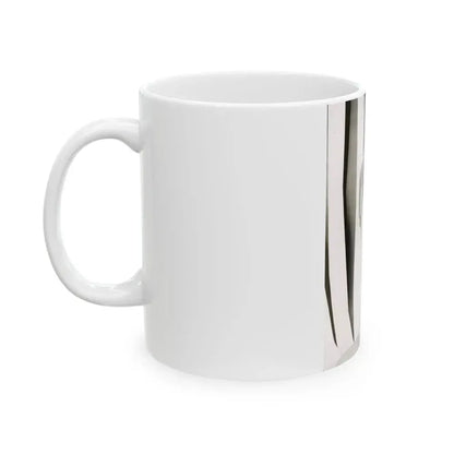 Elaine Stewart #117 1 (Vintage Female Icon) White Coffee Mug - Go Mug Yourself