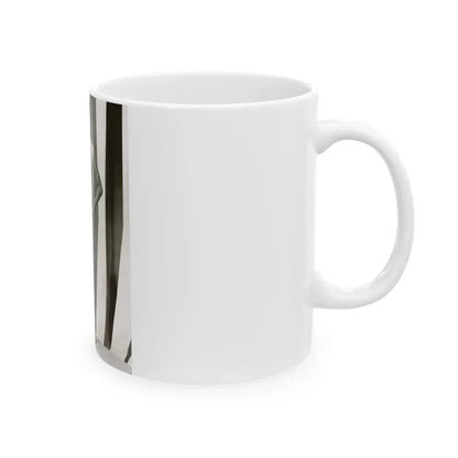 Elaine Stewart #117 1 (Vintage Female Icon) White Coffee Mug - Go Mug Yourself