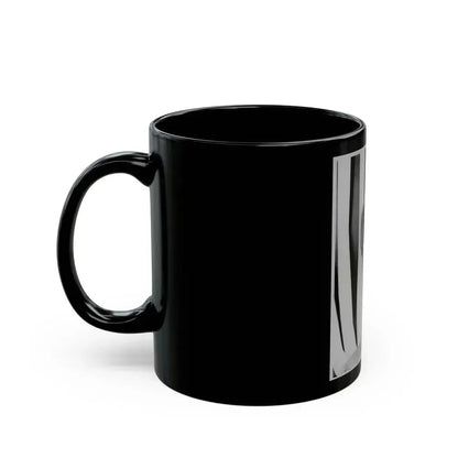Elaine Stewart #117 (Vintage Female Icon) Black Coffee Mug - Go Mug Yourself