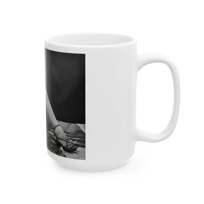 Elaine Stewart #118 (Vintage Female Icon) White Coffee Mug - Go Mug Yourself