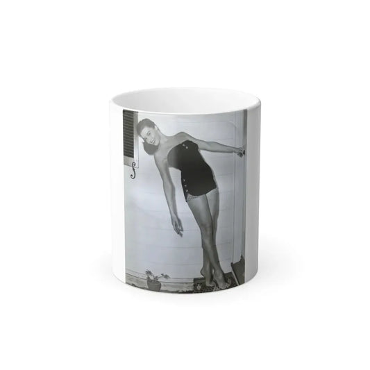 Elaine Stewart #120 (Vintage Female Icon) Color Changing Coffee Mug 11oz - Go Mug Yourself