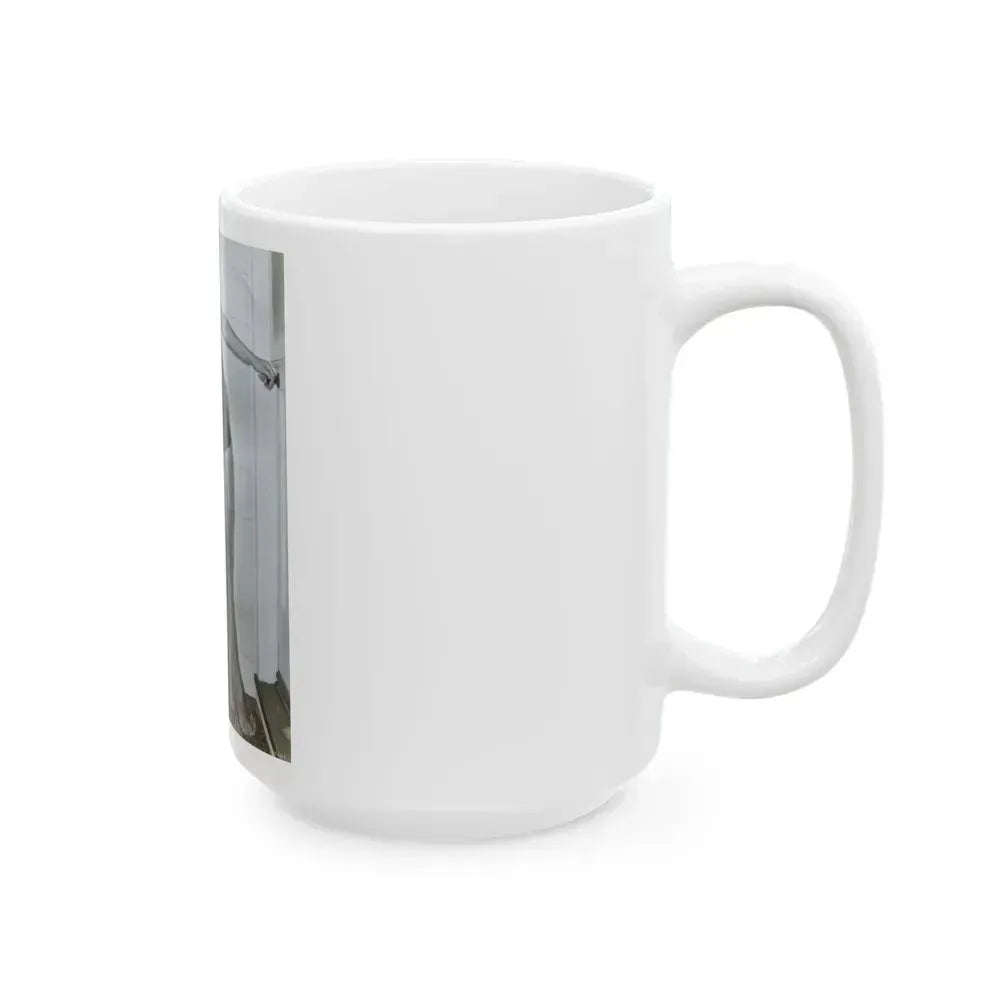 Elaine Stewart #120 (Vintage Female Icon) White Coffee Mug - Go Mug Yourself
