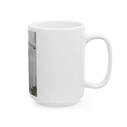 Elaine Stewart #120 (Vintage Female Icon) White Coffee Mug - Go Mug Yourself