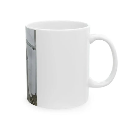 Elaine Stewart #120 (Vintage Female Icon) White Coffee Mug - Go Mug Yourself