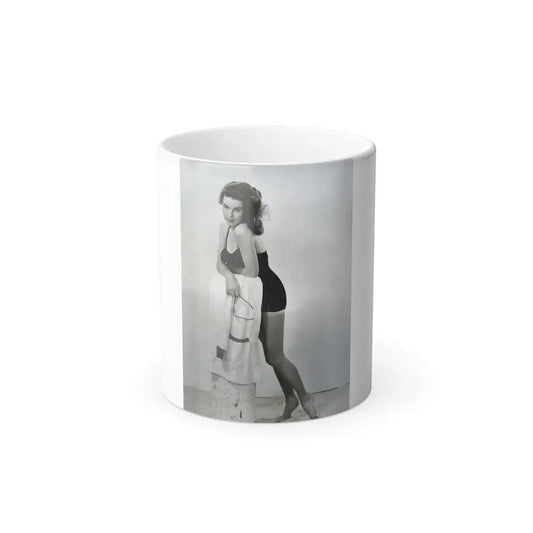 Elaine Stewart #121 (Vintage Female Icon) Color Changing Coffee Mug 11oz - Go Mug Yourself