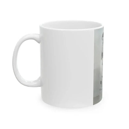 Elaine Stewart #121 (Vintage Female Icon) White Coffee Mug - Go Mug Yourself