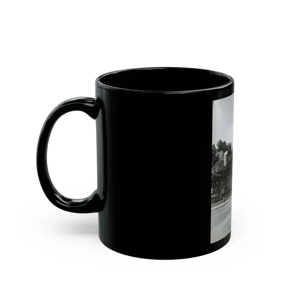 Elaine Stewart #122 (Vintage Female Icon) Black Coffee Mug - Go Mug Yourself