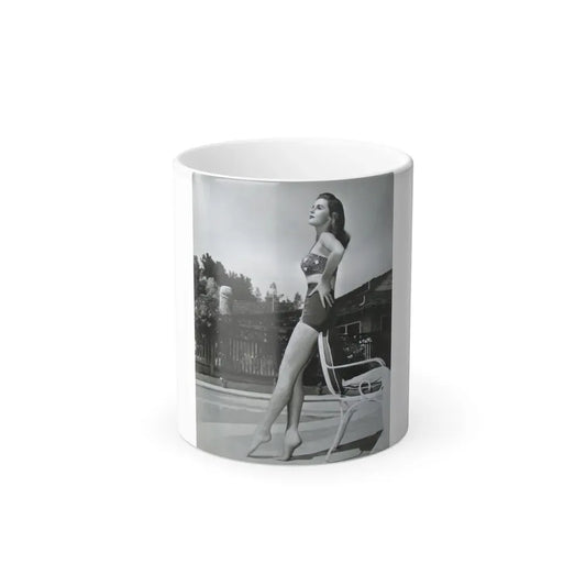 Elaine Stewart #122 (Vintage Female Icon) Color Changing Coffee Mug 11oz - Go Mug Yourself