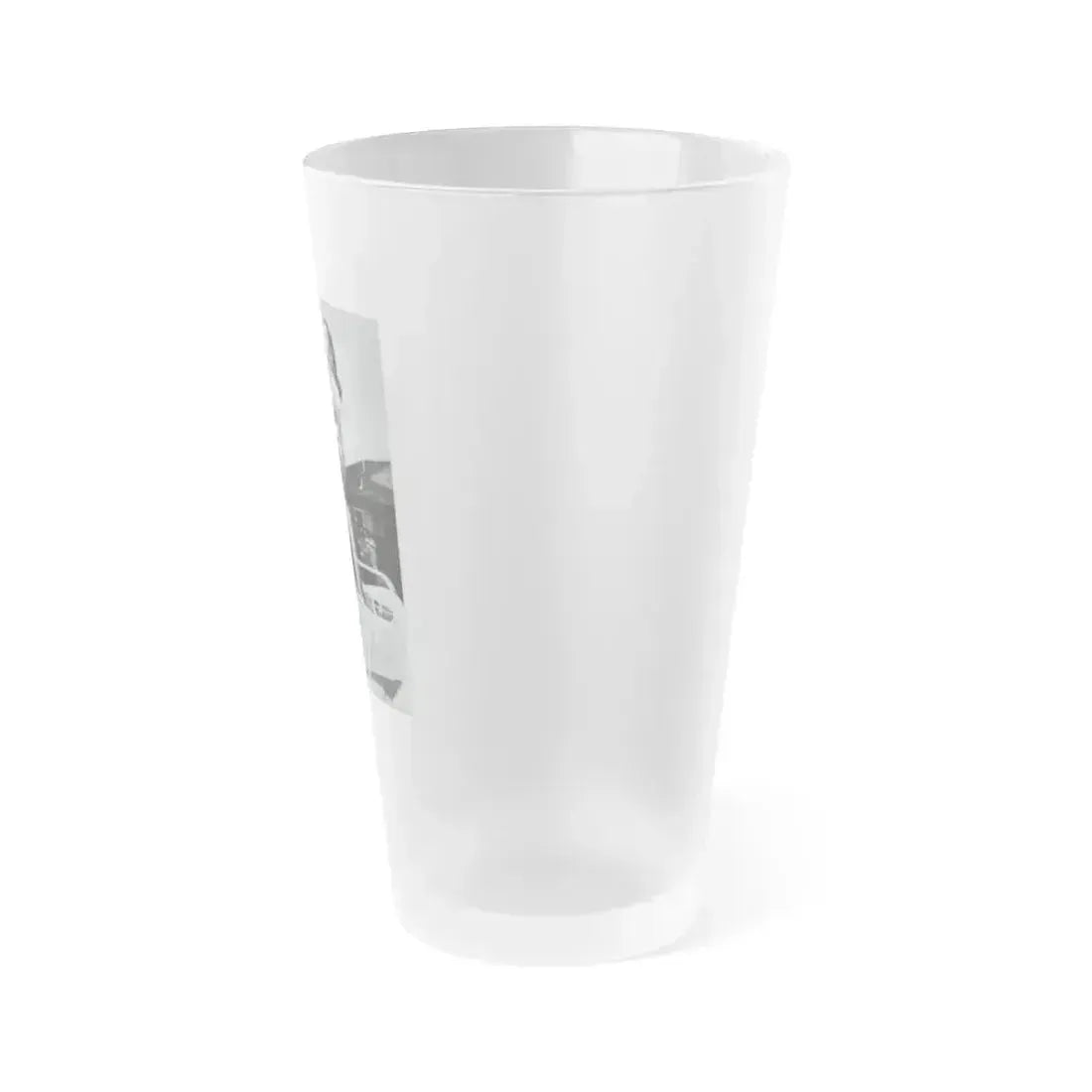 Elaine Stewart #122 (Vintage Female Icon) Frosted Pint Glass 16oz - Go Mug Yourself