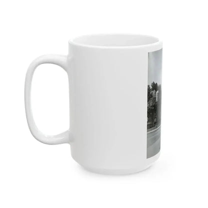Elaine Stewart #122 (Vintage Female Icon) White Coffee Mug - Go Mug Yourself