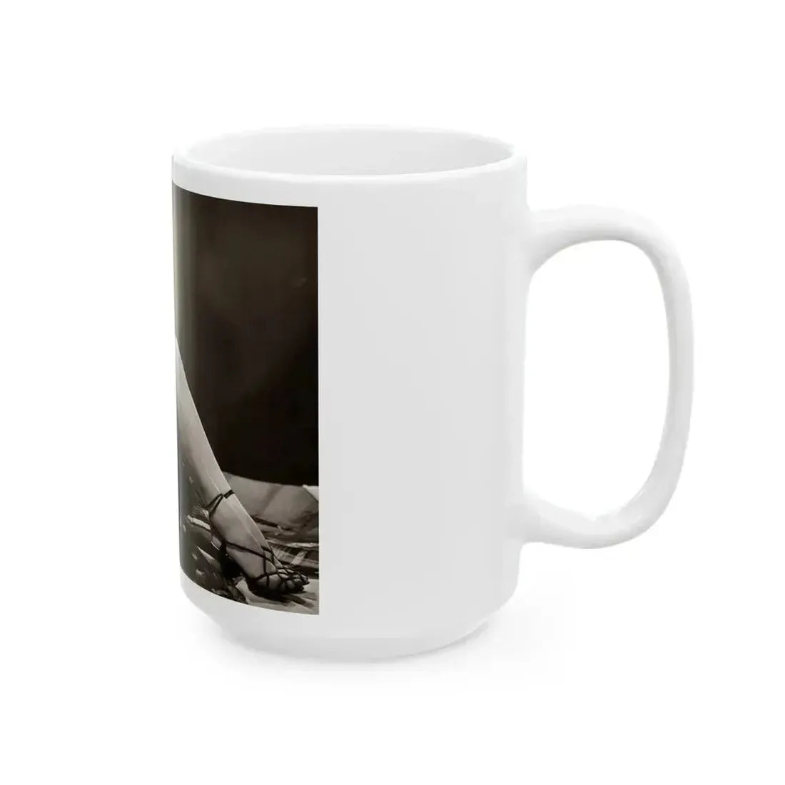 Elaine Stewart #132 (Vintage Female Icon) White Coffee Mug - Go Mug Yourself