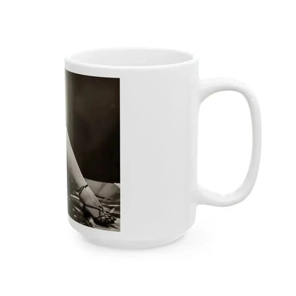 Elaine Stewart #132 (Vintage Female Icon) White Coffee Mug - Go Mug Yourself