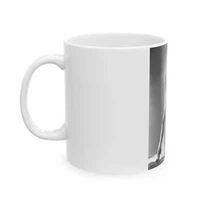 Elaine Stewart #139 (Vintage Female Icon) White Coffee Mug - Go Mug Yourself