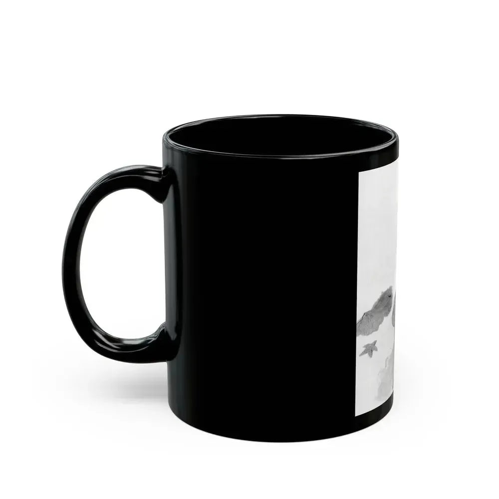 Elaine Stewart #141 (Vintage Female Icon) Black Coffee Mug - Go Mug Yourself