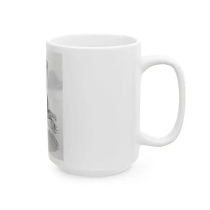 Elaine Stewart #141 (Vintage Female Icon) White Coffee Mug - Go Mug Yourself