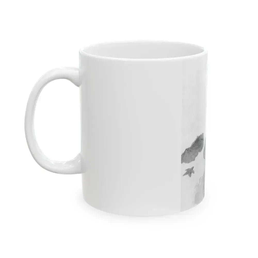 Elaine Stewart #141 (Vintage Female Icon) White Coffee Mug - Go Mug Yourself