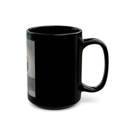 Elaine Stewart #142 (Vintage Female Icon) Black Coffee Mug - Go Mug Yourself
