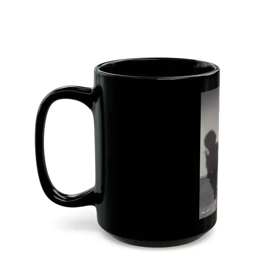 Elaine Stewart #142 (Vintage Female Icon) Black Coffee Mug - Go Mug Yourself