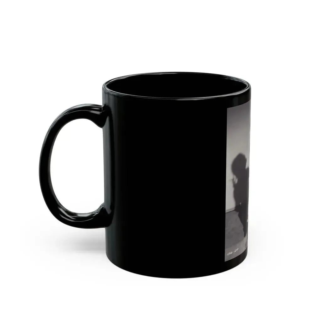 Elaine Stewart #142 (Vintage Female Icon) Black Coffee Mug - Go Mug Yourself