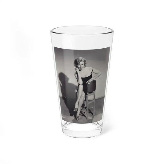 Elaine Stewart #142 (Vintage Female Icon) Pint Glass 16oz 16oz - Go Mug Yourself