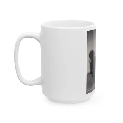 Elaine Stewart #142 (Vintage Female Icon) White Coffee Mug - Go Mug Yourself