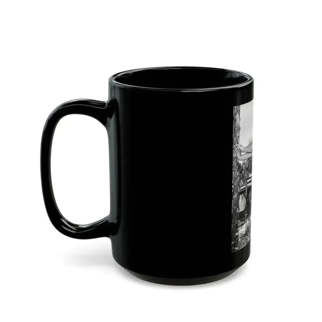 Elaine Stewart #143 (Vintage Female Icon) Black Coffee Mug - Go Mug Yourself
