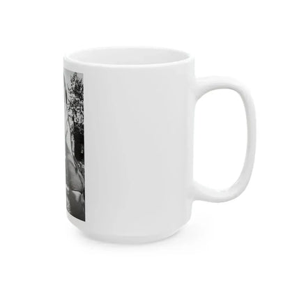 Elaine Stewart #143 (Vintage Female Icon) White Coffee Mug - Go Mug Yourself